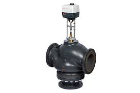 Heavy-Duty 6-Inch Motorized Control Valve with Remote Monitoring and Safety Features